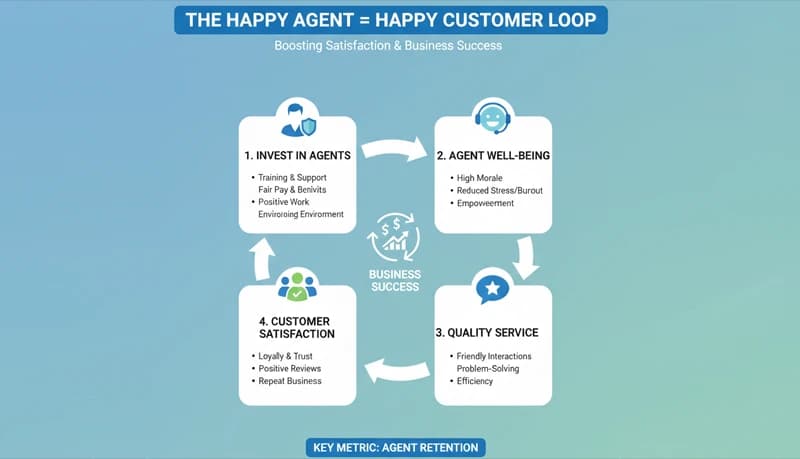 Agent Satisfaction Drives Customer Satisfaction — The Data