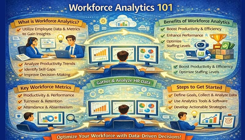 Workforce Analytics for Call Centers and BPOs — A Guide