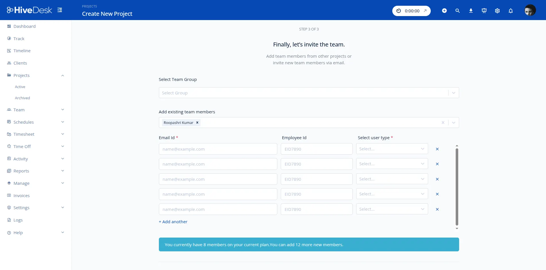 Step 3: Assign tasks and set deadlines