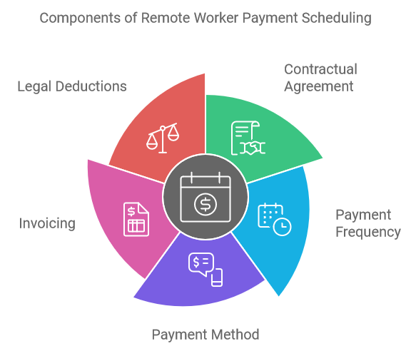 Components of Remote Worker Payment Scheduling