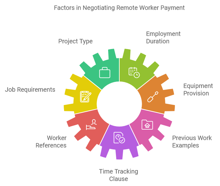 Factors in Negotiating Remote Worker Payment