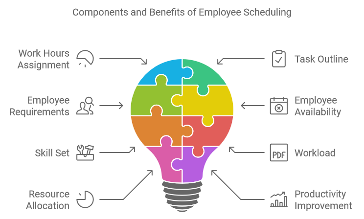 Components and Benefits of Employee Scheduling