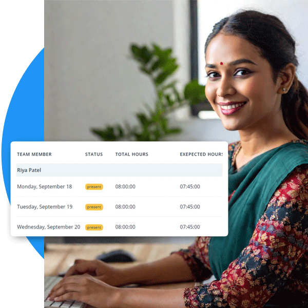 Automate attendance tracking within employee shifts