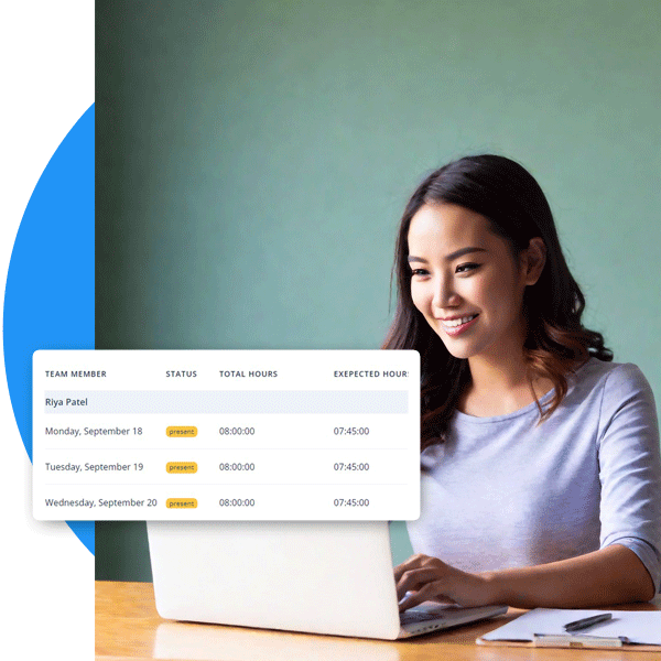 Process payroll accurately with HiveDesk vacation tracker