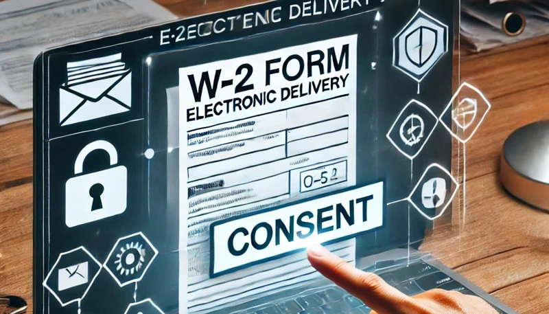 W-2 Form Electronic Delivery Notice