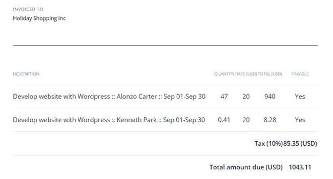 Build trust with clients with transparent work reports